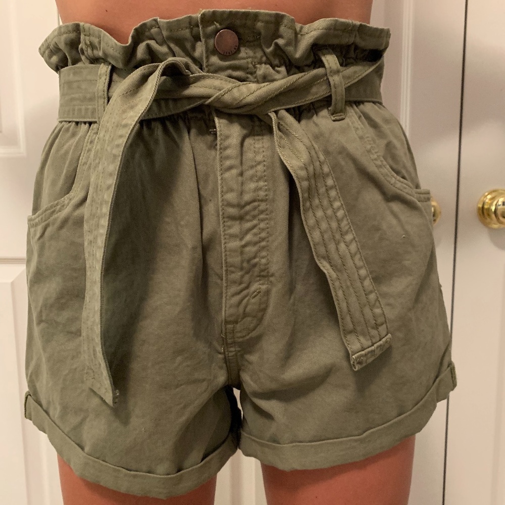 Army Green Shorts
